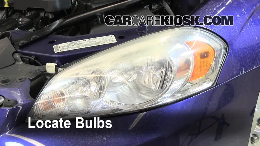 2006 Chevrolet Monte Carlo LT 3.9L V6 Lights Parking Light (replace bulb)